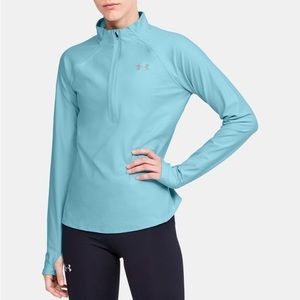 Essential Women's Under Armour Mileage ½ Zip Running Top, Medium NWT